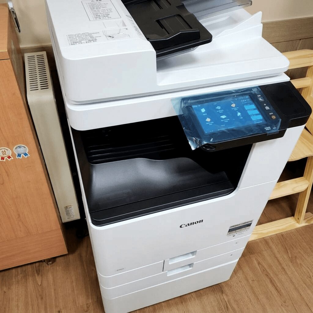 캐논 C3322 자동급지부와 조작 패널