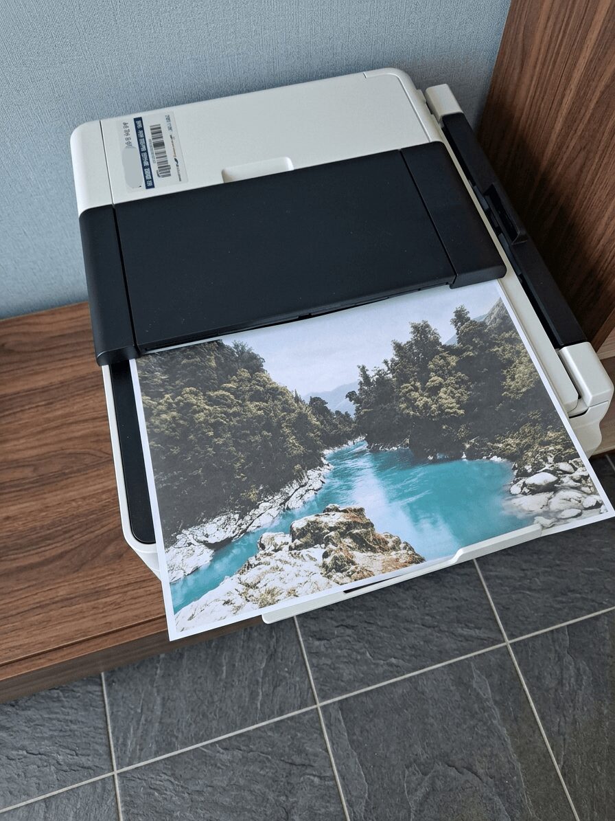 캐논 GX7192 원고급지대와 컬러 학습자료